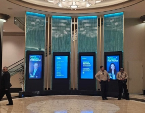 Digital signage at SKO 2025