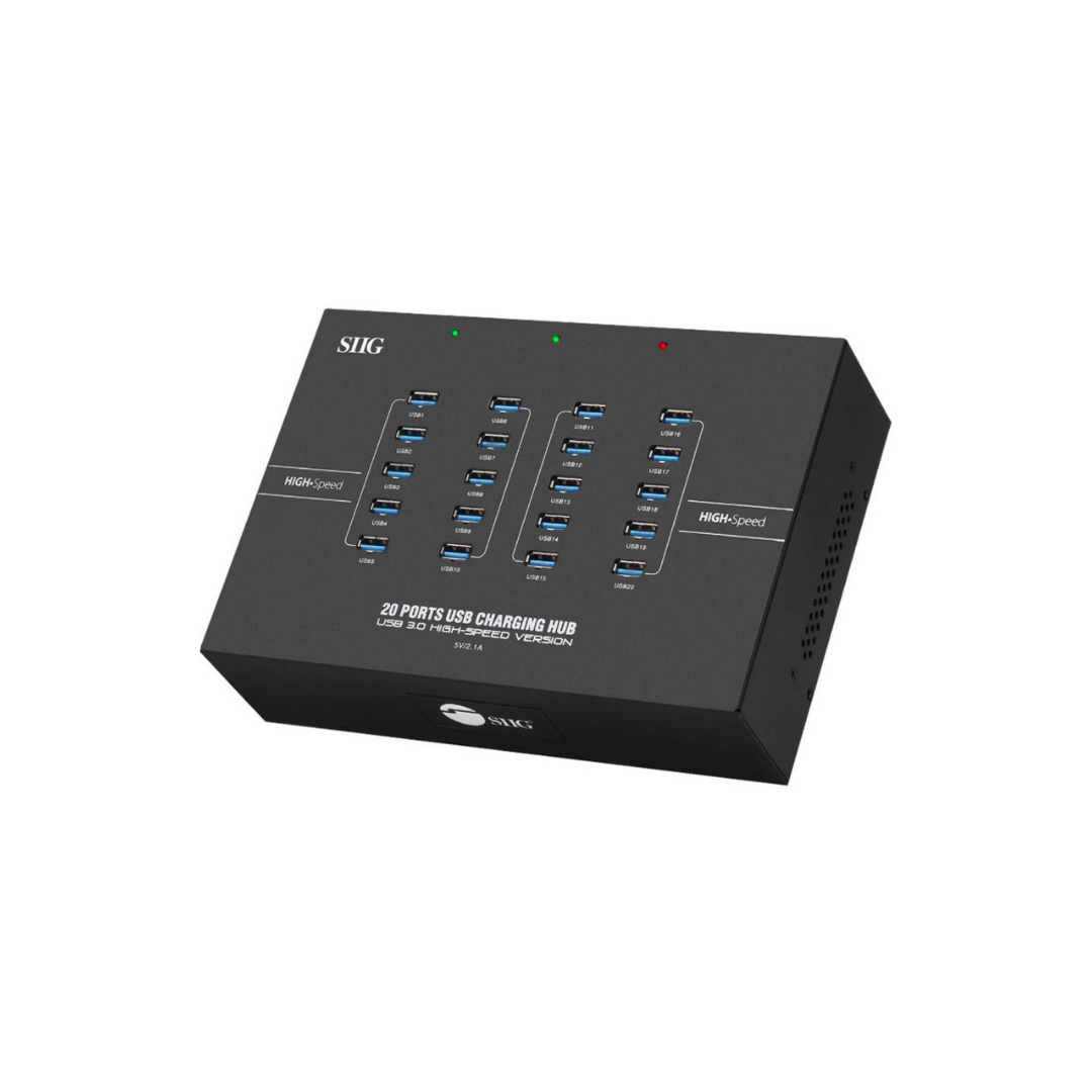 20 Port USB Charge Hub hire for large business events