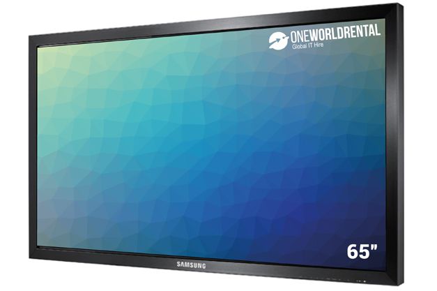 65″ TOUCH SCREEN HIRE